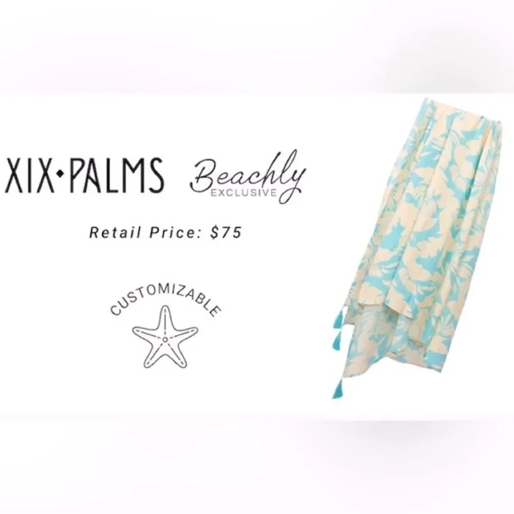 The Endless Summer Throw – XIX Palms, Beachly Exclusive - NWT